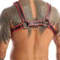 Black With Red Edge Chest Harness