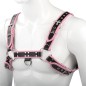 Black With Red Edge Chest Harness