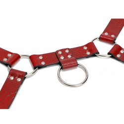 Crocodile Pattern Upper Body Male Harness