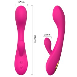 Boom Silicone Rabbit Vibrator