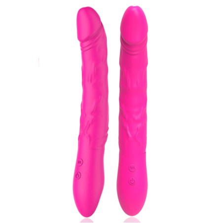 The King Silicone Vibrating Dildo