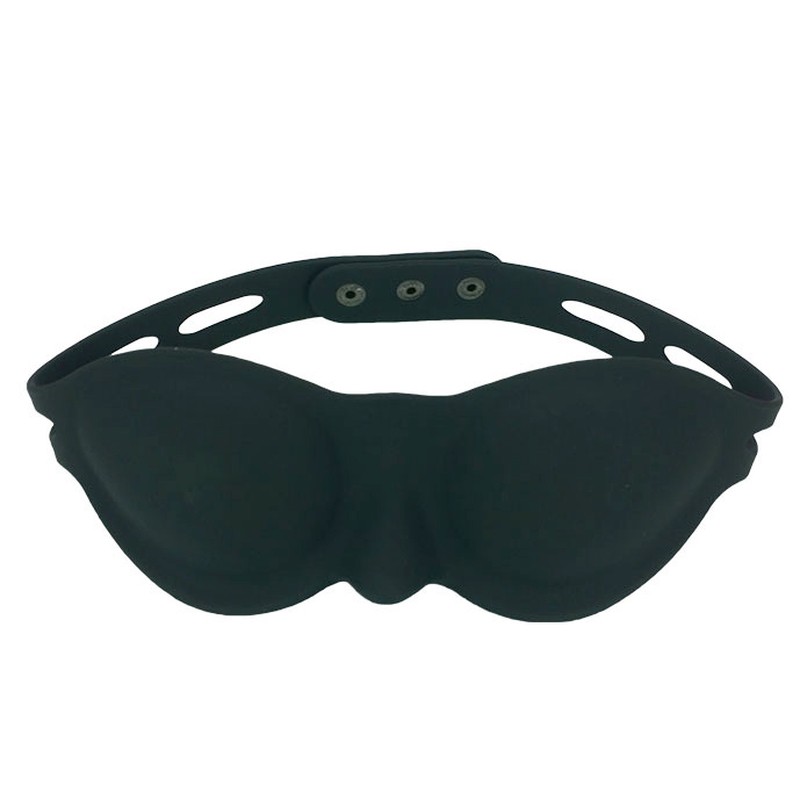 Adjustable Full Silicone Blindfold