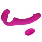 Double Rider Strapless Strap - on Vibrator - Wireless