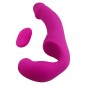 Double Rider Strapless Strap - on Vibrator - Wireless