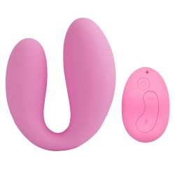 U Smile Vibrator for Solo Or Couples - Wireless