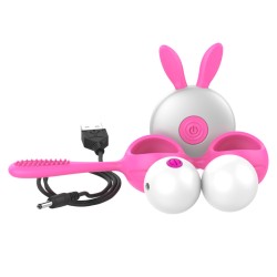 Wireless Kegal Balls With Clit Brush