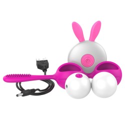 Wireless Kegal Balls With Clit Brush