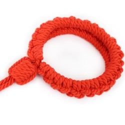 Rope Adjustable Collar  &amp; Wrist Cuffs