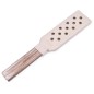Premium Leather Solid Wood Handle Paddle