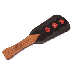 Wooden Handle Heart Paddle