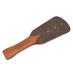 Wooden Handle Heart Paddle