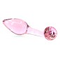 Pink Glass Prostate Stimulation