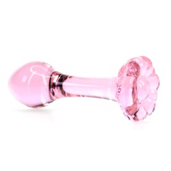 Pink Glass Butt Plug