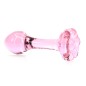 Pink Glass Butt Plug