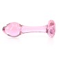 Pink Glass Butt Plug