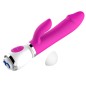 12 Frequency Vibration &amp; Rotation Rabbit Vibrator