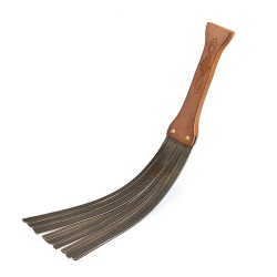 Cowhide Tassel Fun Wooden Flogger