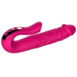 Double Penetration Vibration Dildo