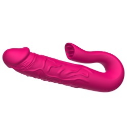 Double Penetration Vibration Dildo