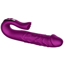 Double Penetration Vibration Dildo