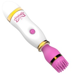 Brush Head Magic Wand Vibrator