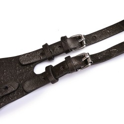 Steam Punk Strap On Harness With Cuffs