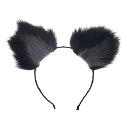 Fancy Headband With Feather Ear