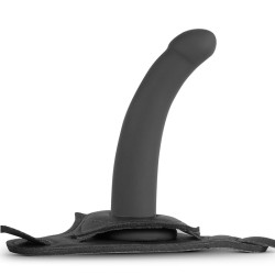 Les Strap On Silicone Dildo