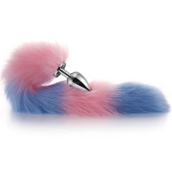 Colorful Tail Metal Butt Plug