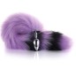 Colorful Fox Tail Anal Plug