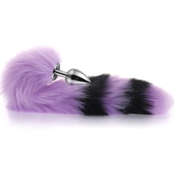 Colorful Fox Tail Anal Plug