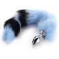 Colorful Fox Tail Anal Plug