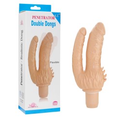 Realistic Double Penetration Vibrator