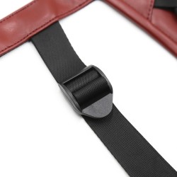 PU Strap On Harness