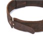 Vintage Pull-Up Real Leather Collar