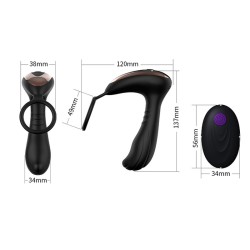 Prostate Vibrator With Cock Ring