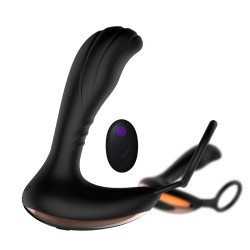 Prostate Vibrator With Cock Ring