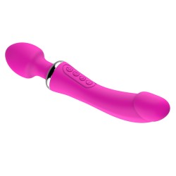 Double Penetration Heating Vibrator