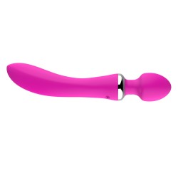 Double Head Heating Wand Vibrator