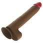 Rotation Wireless Realistic Dildo - 8.9"