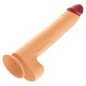 Rotation Wireless Realistic Dildo - 8.9"