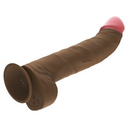 Heating Wireless Realistic Dildo - 8.7"