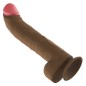 Heating Wireless Realistic Dildo - 8.7"