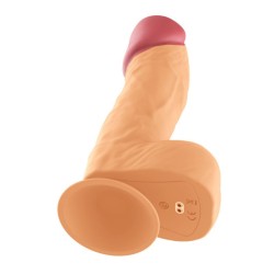 Rotation Wireless Realistic Dildo - 6.8"