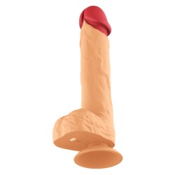 Rotation Wireless Realistic Dildo - 8.9"