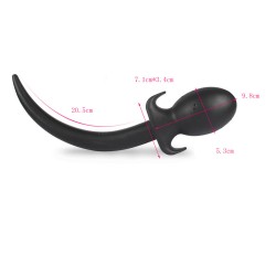 Silicone Anal Plug Dog Tail