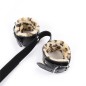 Leopard Print Neck-Wrist Restraint