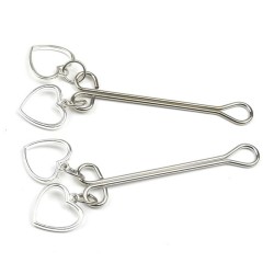 Nipple Tit Clamps with Heart