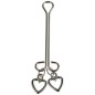 Nipple Tit Clamps with Heart