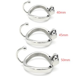 Ball Hook Locking Chastity Cage